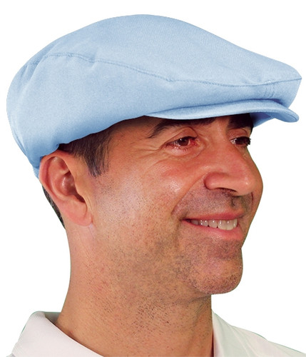 Mens Golf Caps | Microfiber | Light Blue