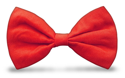 Fashionable Solid Red Bow Tie For Any Occasion