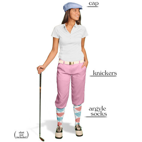 Golf Knickers - Ladies Pink Start-in-Style Outfit