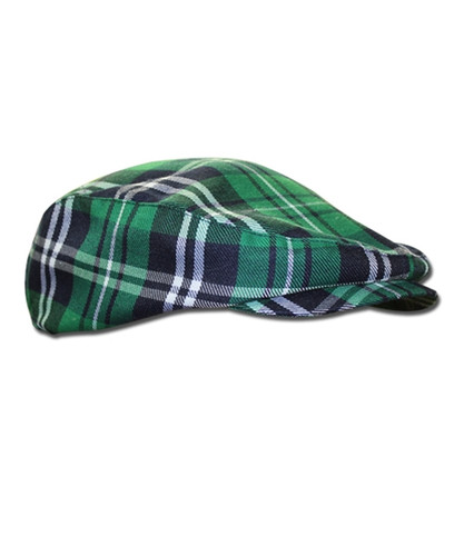 Plaid Golf Cap - 'Par 5' Mens Limited Celtic