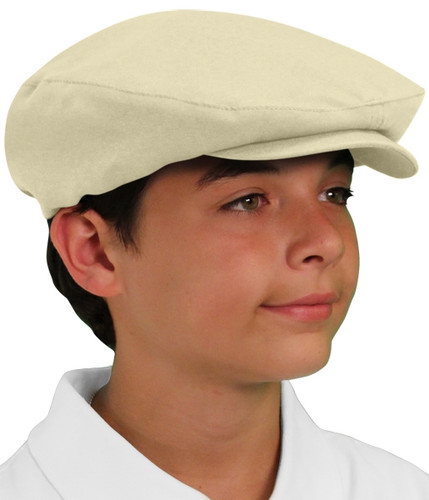 Youth Outdoor Sports Natural Microfiber Golf Cap Side