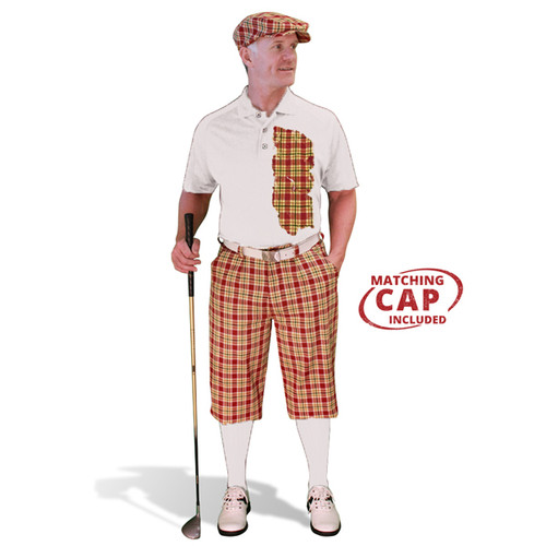 Mens Plaid² Wallace Golf Outfit
