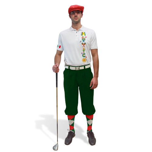 Golf Knickers - Mexico Patriot Heroes Outfit - Feista