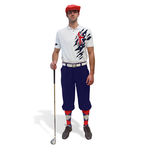 Golf Knickers - Australia Patriot Heroes Outfit - Flag
