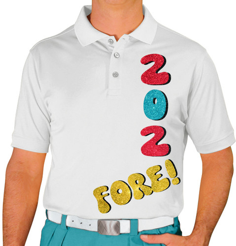 Mens New Year Golf Shirt - 2024