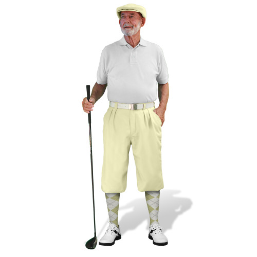Golf Knickers - Mens Natural Multiselect Outfit