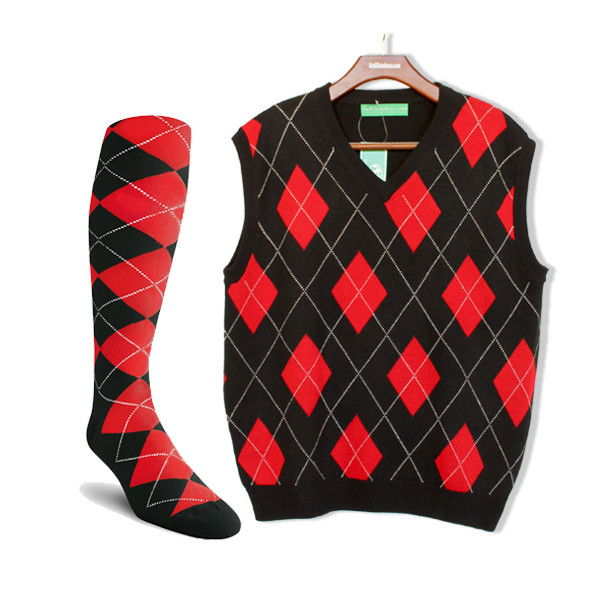 Argyle Sweater Vest \u0026 Socks - Signature 