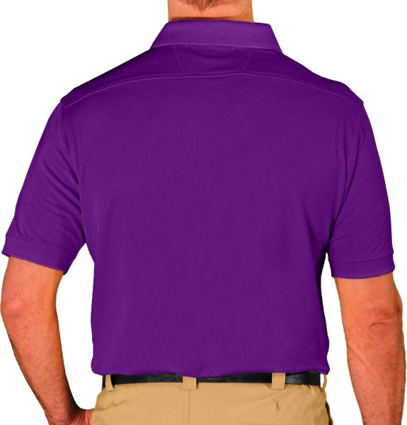 lilac golf shirt