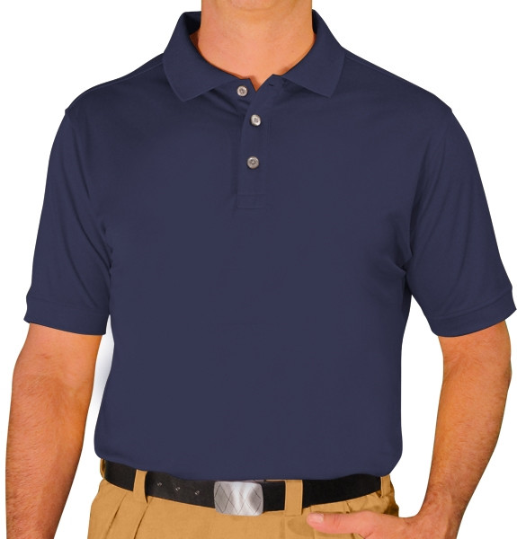 Pro-Dry Golf Shirts | Mens | Navy