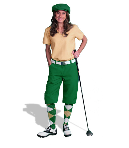 Funny women's store golf outfits