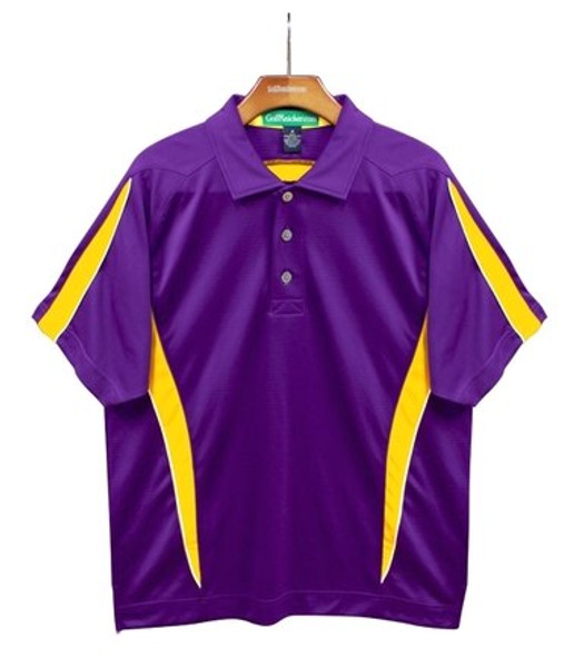 Ladies Lime, Purple & Yellow Golf Outfit