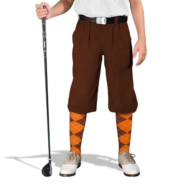 Youth Golf Knickers | Microfiber | Charcoal