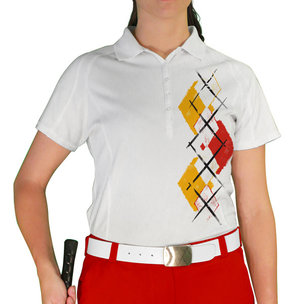 argyle golf shirt