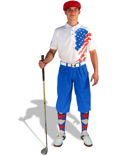 American Flag Caddy Golf Joggers