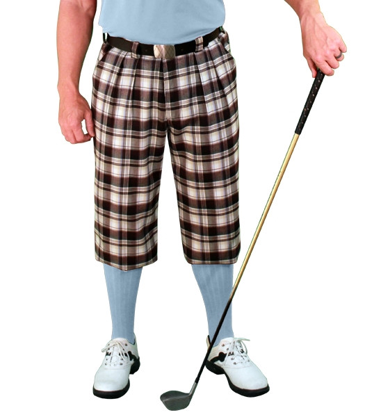 Mens Mojave & Light Blue Golf Outfit