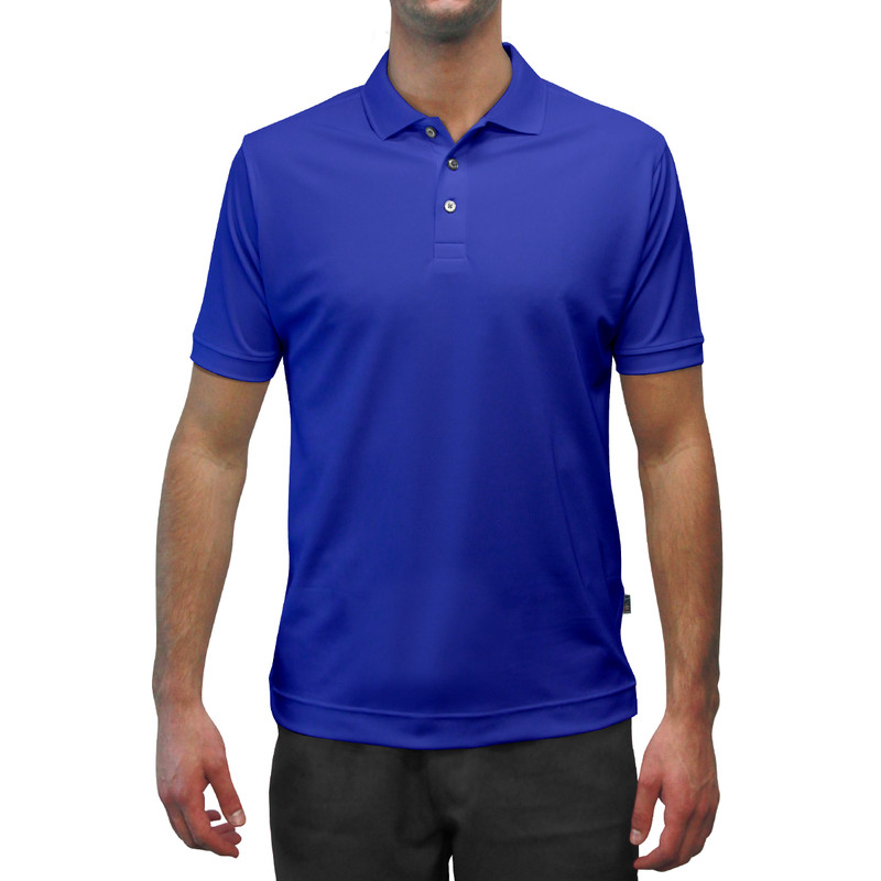 Mens Pro-Dry Golf Shirt - Royal