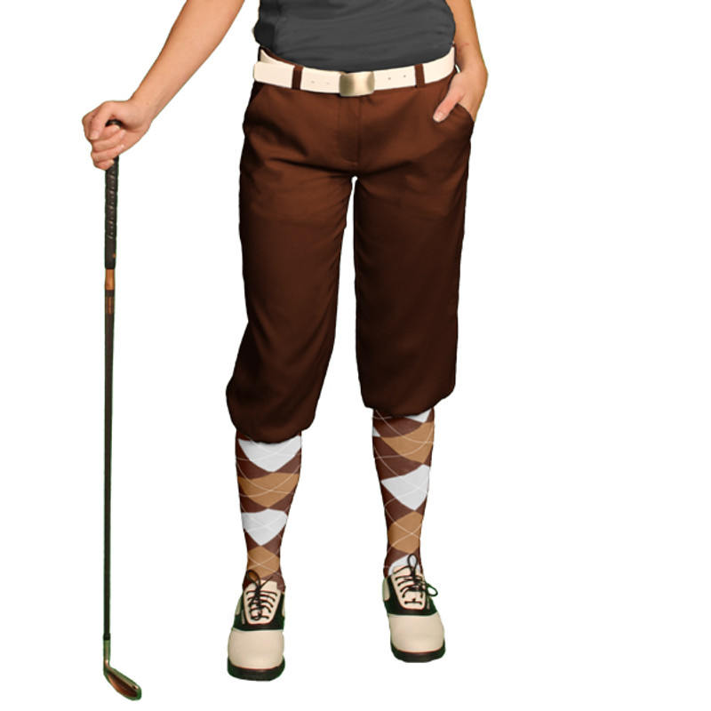 Golf Knickers - Ladies Brown Start-in-Style Outfit