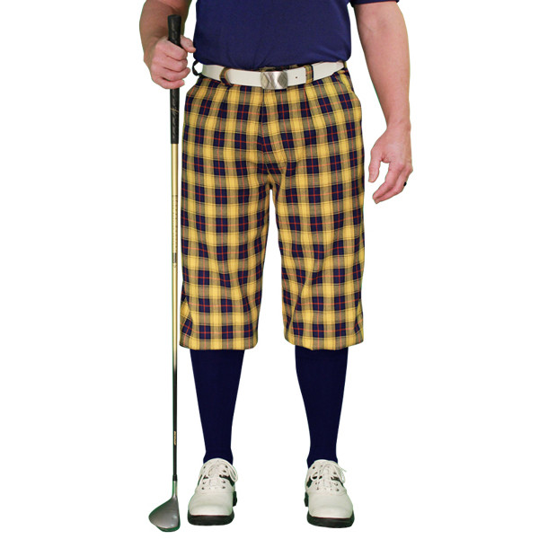 Mens Cork & Navy Golf Outfit