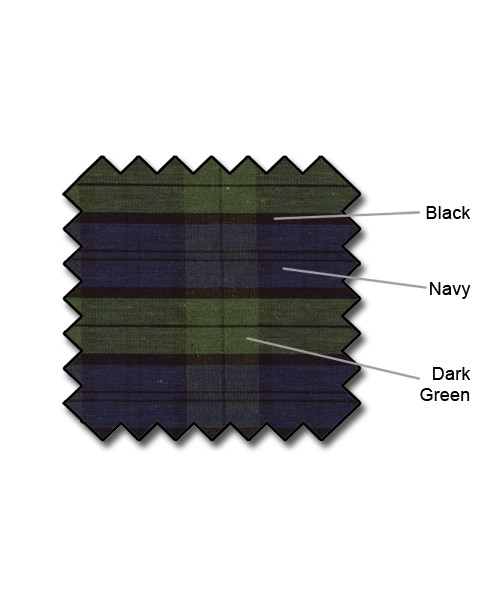 Ladies 'Par 5' Black Watch Plaid Start-in-Style Outfit