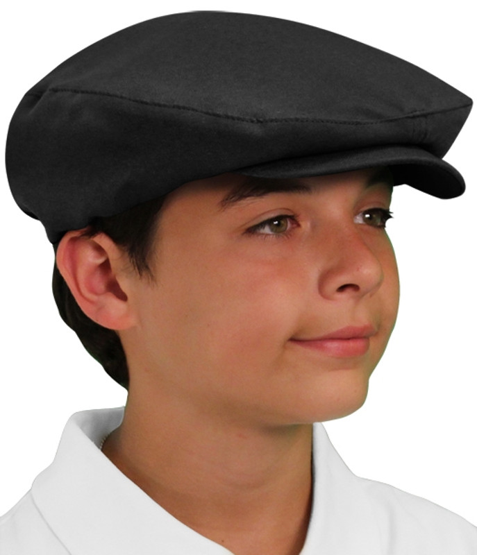 Youth Outdoor Sports Brown Microfiber Golf Cap Side