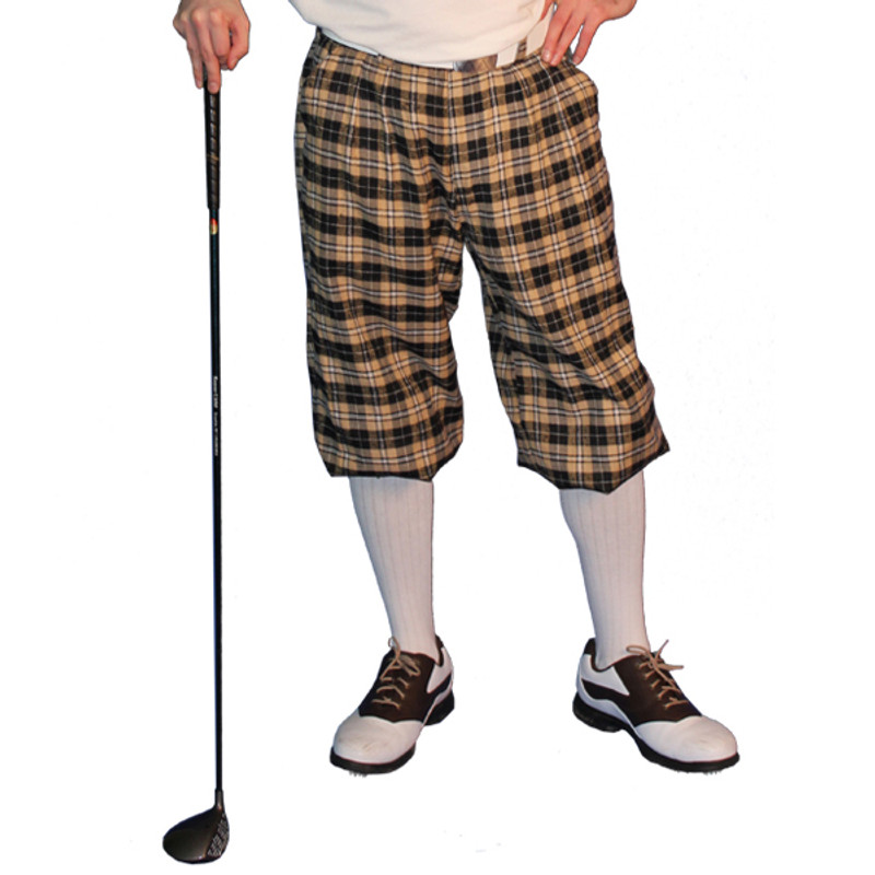 Mens Bayou & White Golf Outfit