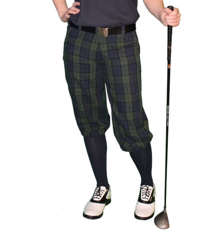 Golf Outfit Ladies - Black Watch & Navy