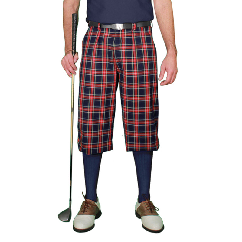 Golf Outfit - Mens Navy Stewart & Navy