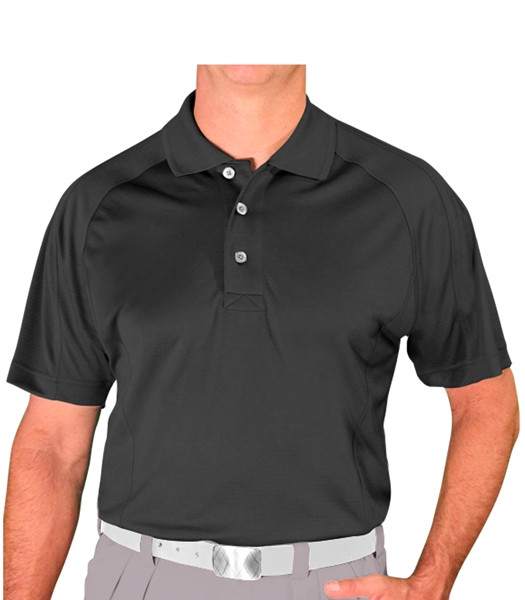 Mens Taupe, Black & White Golf Outfit