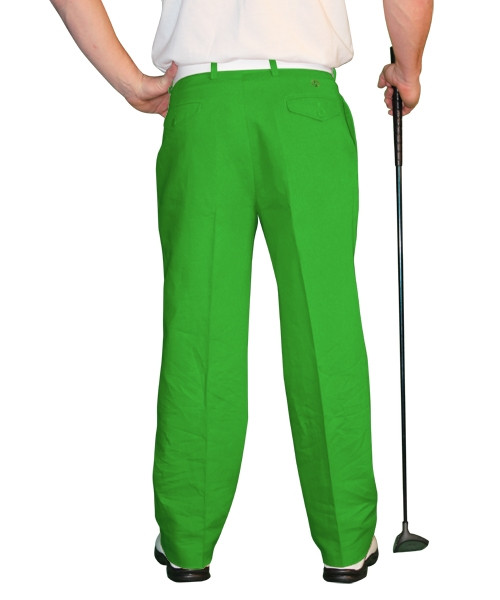 Cotton Golf Trousers | Par 4 | Lime