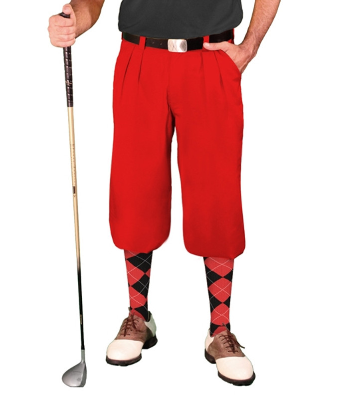 Mens Red & Black Pro-Am Outfit