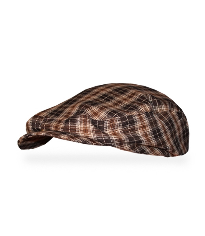 Mens Outdoor Sports Blackburn Plaid Golf Cap