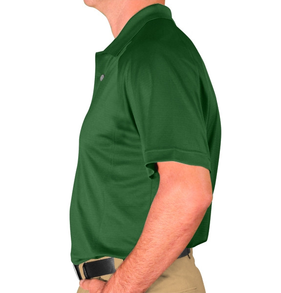 Microfiber Golf Shirts | Mens | Dark Green