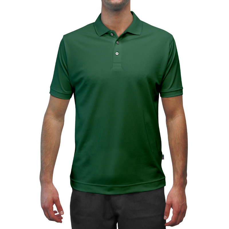 dark green golf shirts