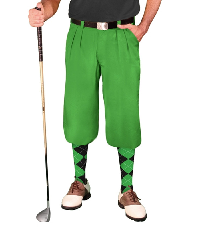 Mens Lime & Black Pro-Am Outfit