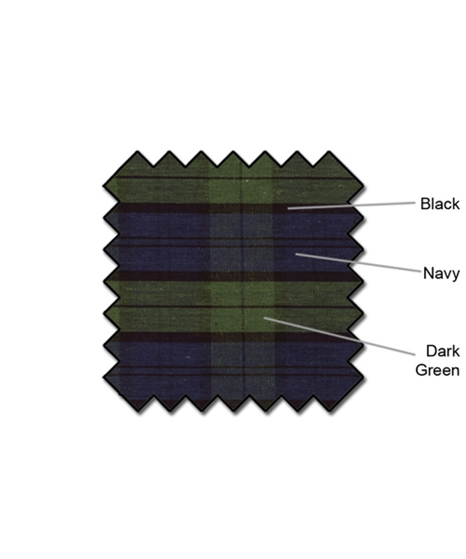 Golf Outfit - Mens Black Watch & Navy