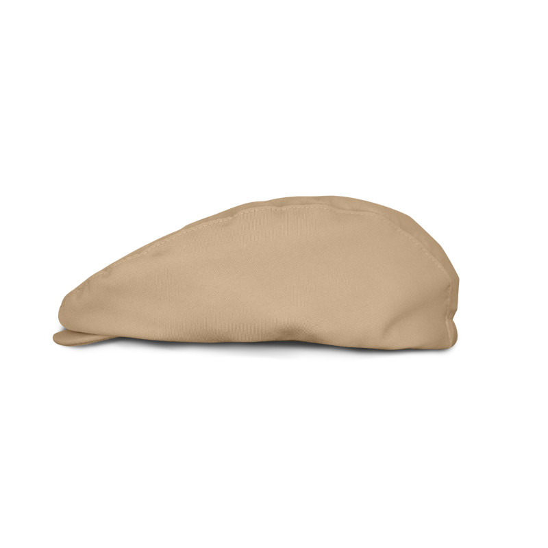 Mens Outdoor Sports Solid Khaki Microfiber Golf Cap
