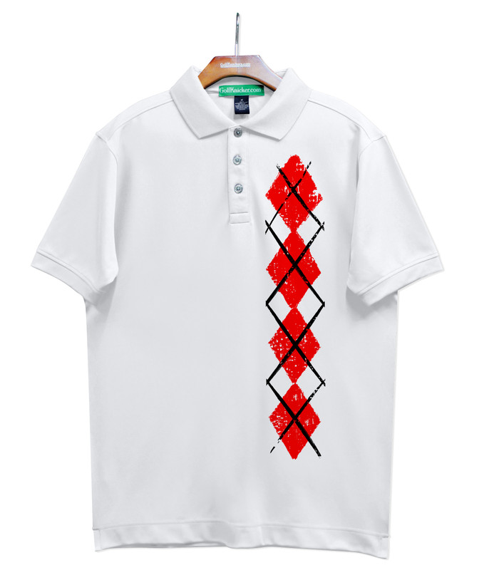 Golf Knickers - White/Red Argyle Heaven Outfit