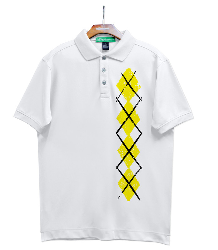 Golf Knickers - White/Yellow Argyle Heaven Outfit