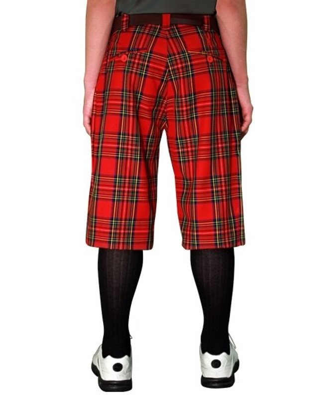 Plaid Golf Knickers & Cap - 'Par 5' Youth