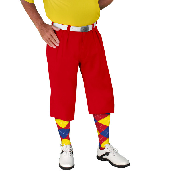 Mens Red, Lime & White Outfit