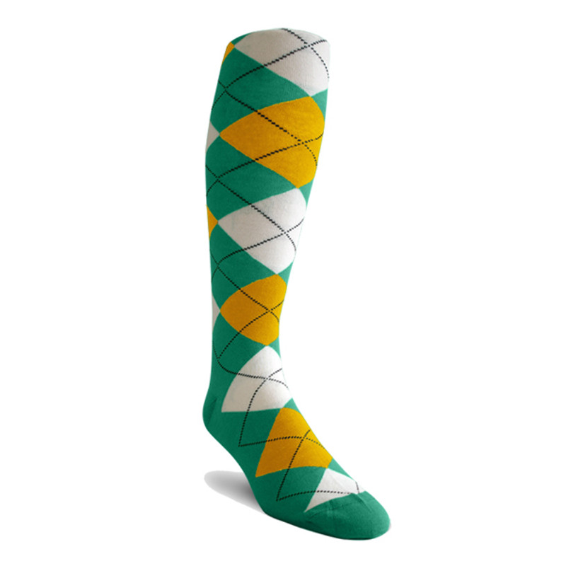 Golf Knickers Argyle Paradise Outfit 5G - Teal/Bronze/White