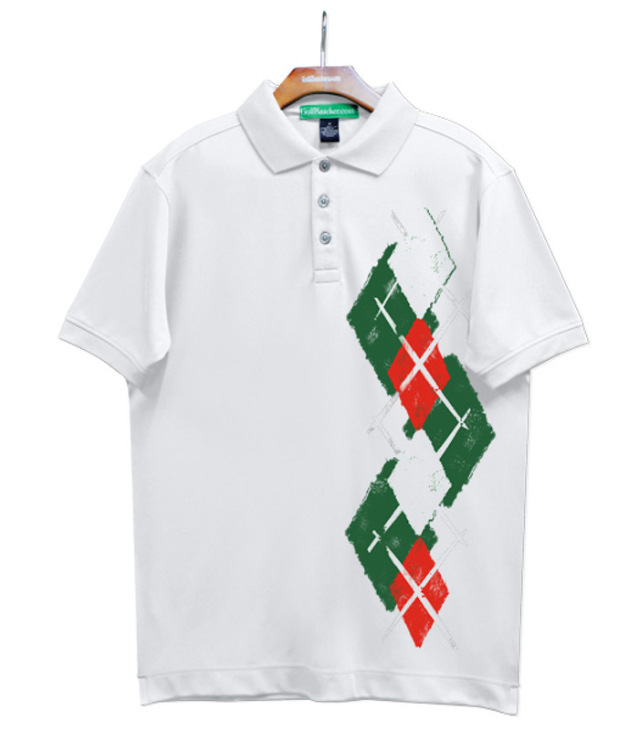 Golf Knickers Argyle Paradise Outfit 5L - Dark Green/Red/White