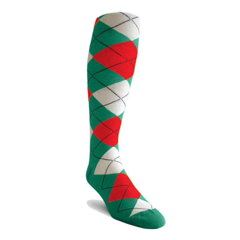 Golf Knickers Argyle Paradise Outfit 5X - Teal/White/Red