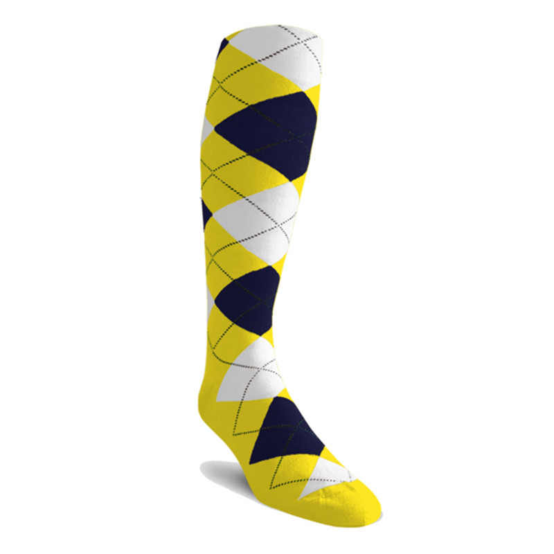 Golf Knickers Argyle Paradise Outfit 5Z - Yellow/Navy/White