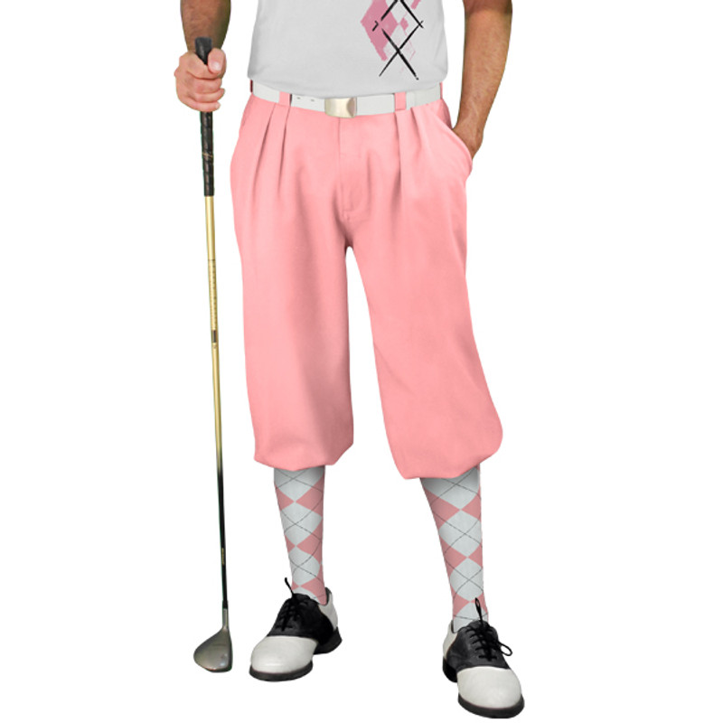 Golf Knickers Argyle Paradise Outfit FF - Pink/White