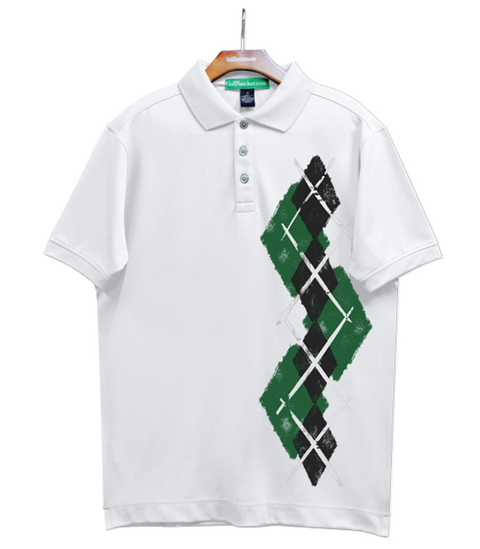 Golf Knickers Argyle Paradise Outfit GG - Dark Green/Black