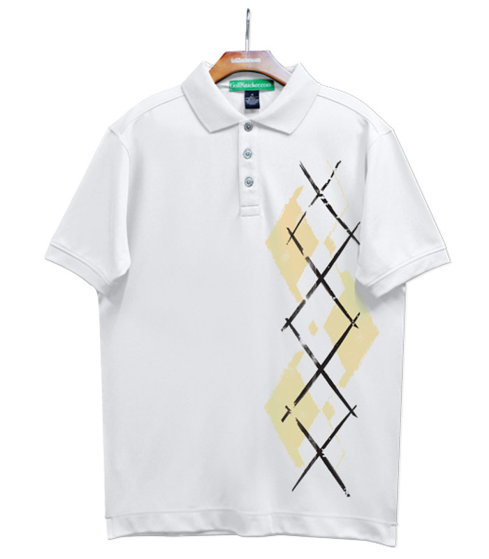 Golf Knickers Argyle Paradise Outfit GGG - Khaki/White