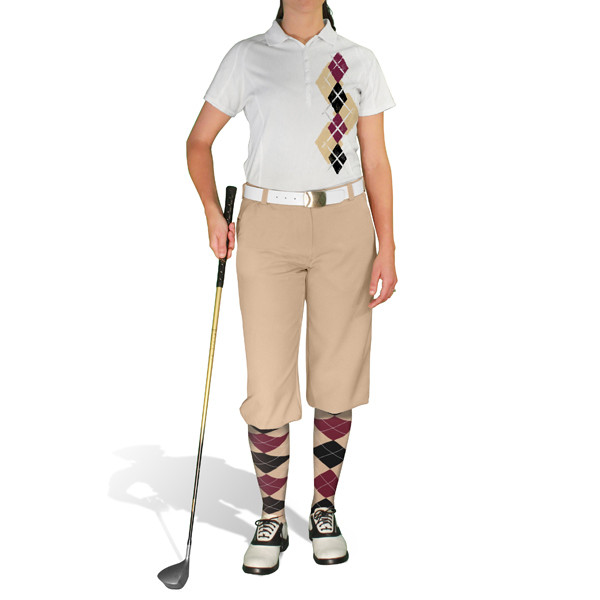 Argyle Paradise Golf Shirts | Ladies | HHH