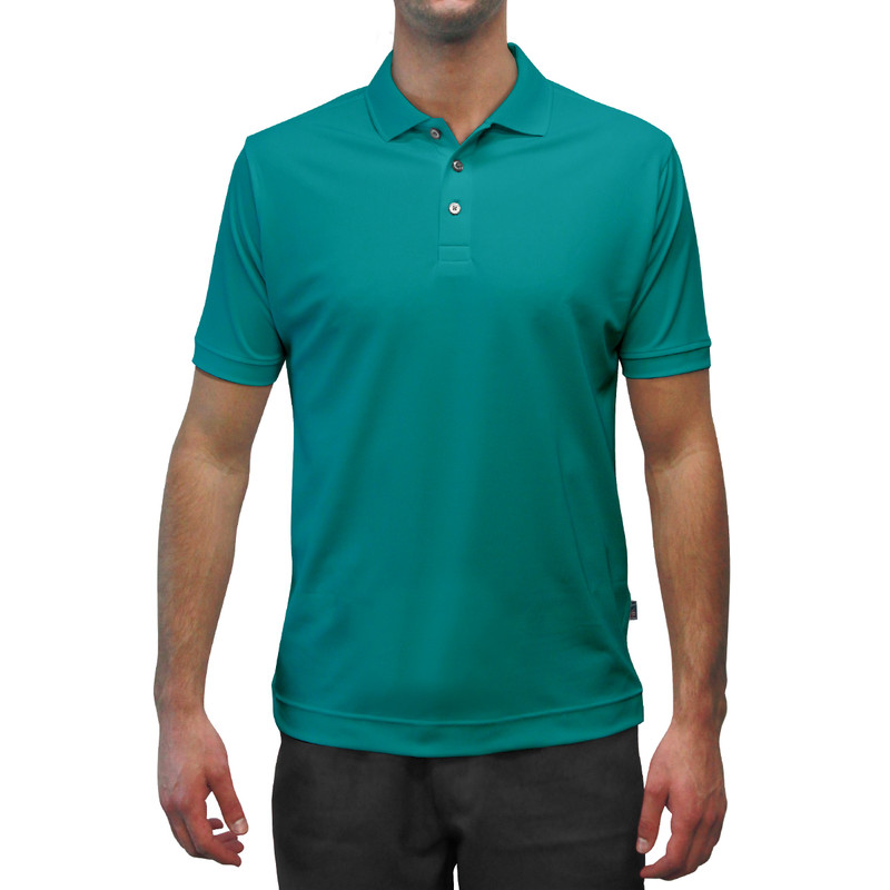 Mens Pro-Dry Golf Shirt - Teal