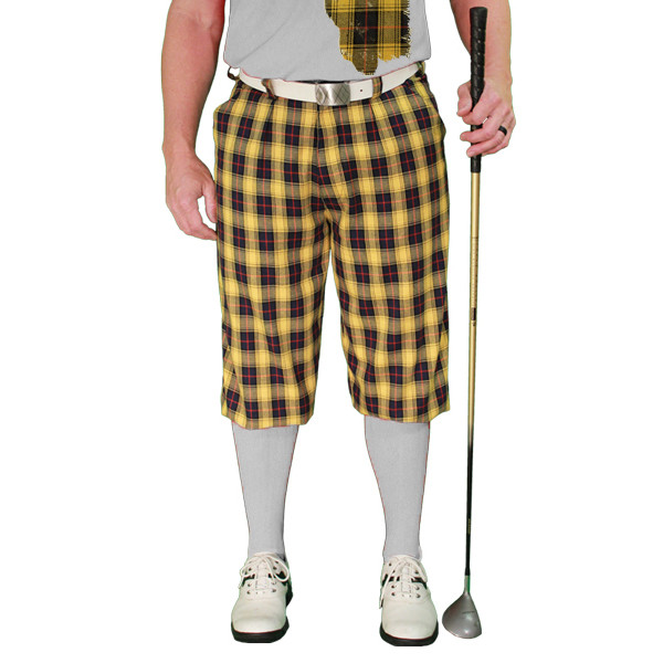 Mens Plaid² Cork Golf Outfit